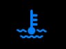 Temperature / Overheating warning light